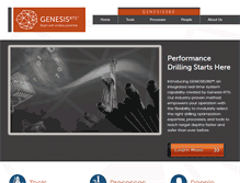 Tablet Screenshot of genesisrts.com